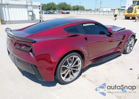 2019 Chevrolet Corvette Grand Sport 1Lt из США, поврежденный, VIN 1G1YW2D72K5115394